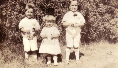 Clyde, Dorothy  and Theodore Ruoff